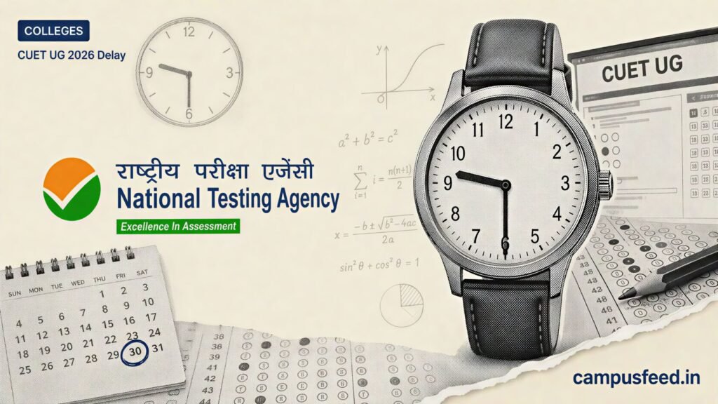 CUET UG 2026 Delay at morning shift centres on May 30 caused by a TCS technical glitch affecting exam start times across India.