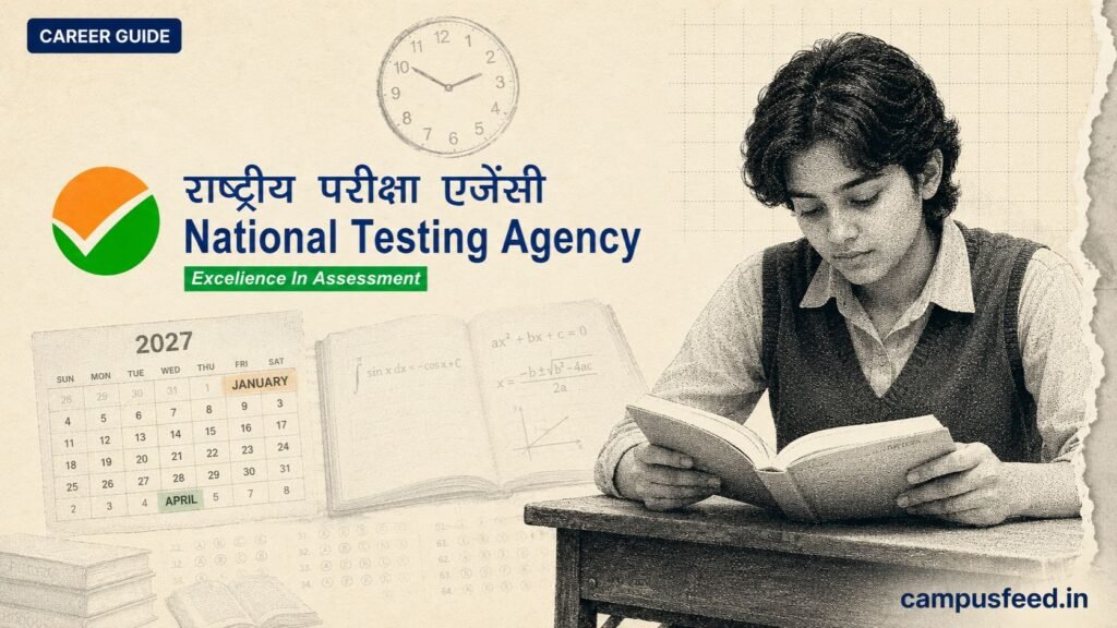 JEE Main 2027 Syllabus and exam pattern guide for Class 12 students preparing for the NTA engineering entrance in January and April 2027.