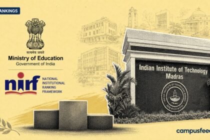 NIRF Ranking 2026 Engineering Colleges top 100 list showing IIT Madras at rank one with official NIRF score and Ministry of Education emblem.