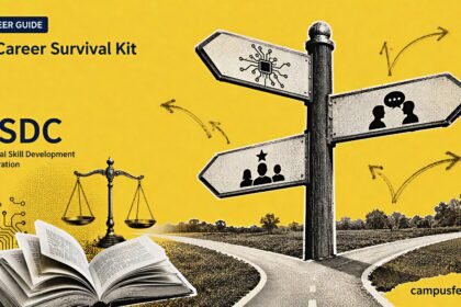 AI Career Survival Kit guide showing career paths and human skills for students in 2026