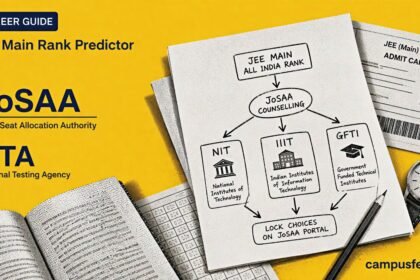JEE Main rank predictor guide for JoSAA 2026 NIT, IIIT and GFTI counselling