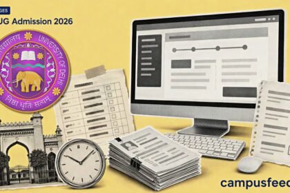 Delhi University CSAS portal and admission documents illustrate DU UG Admission 2026 relief for CBSE re-evaluation students awaiting revised Class 12 marks